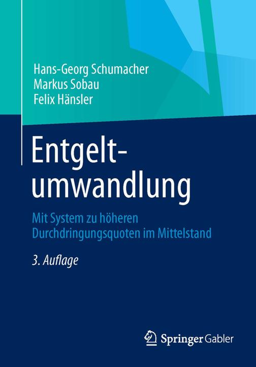 Produktbild Entgeltumwandlung (Deutsch, Felix Hänsler, Hans-Georg Schumacher, Markus Sobau, 2012)