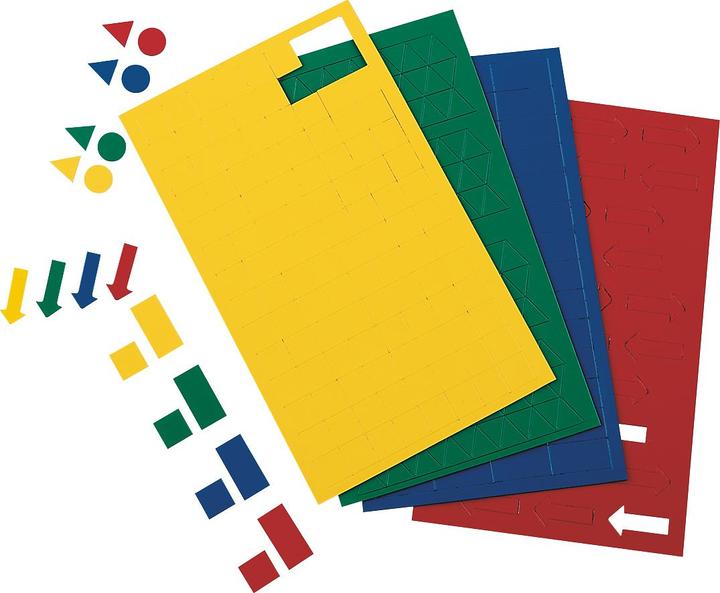 Image du produit Maul Symboles magnétiques Triangle, 180 pièces (180 x)