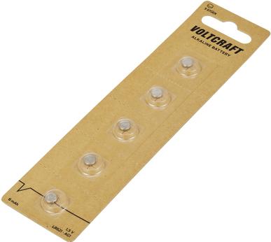 Image du produit Voltcraft Knopfzelle LR 621 1.5 V 5 St. 6 mAh Alkali-Mangan LR621 (6 mAh)