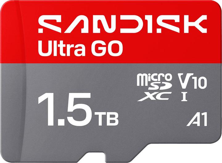 Produktbild SANDISK Ultra MicroSD UHS-I /s(R) (1500 GB, microSDXC, U1, UHS-I)