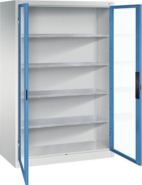 Light blue RAL 5012, Light grey RAL 7035, Silver