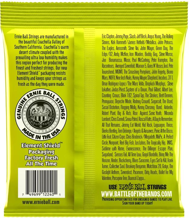 Immagine prodotto Ernie Ball Slinky RPS (6 x, Chitarra elettrica, 0.05")