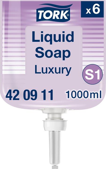 Actual product image Tork SOAP LIQUID LUXURY S1 1000ML (Liquid soap, 1000 ml)