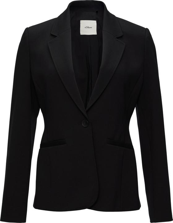 S.Oliver Indoor-Blazer Taillierter Blazer mit Reverskragen
