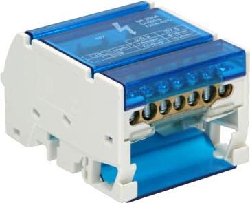 MGA Blocco di distribuzione Orno con 4 file e 7 terminali