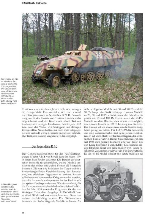 Produktbild Hanomag Traktoren (Deutsch, Gerhard Schreiner, 2010)