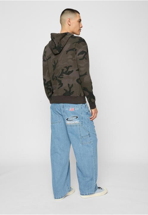 Produktbild Urban Classics High Neck Camo Hoody (S)