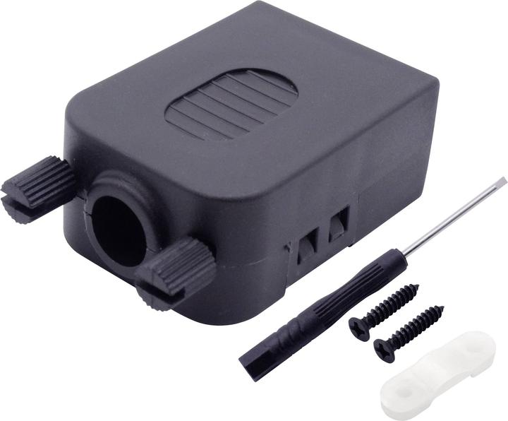 Image du produit Tru Components T190C4089 Kit de connecteurs femelles SUB-D Nombre de pôles 9 Vis 1 pc.