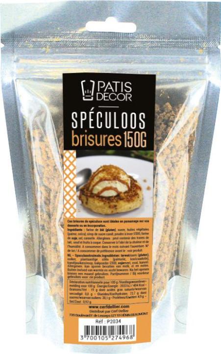 Actual product image Patisdécor Speculoos crumbs (1 pcs.)
