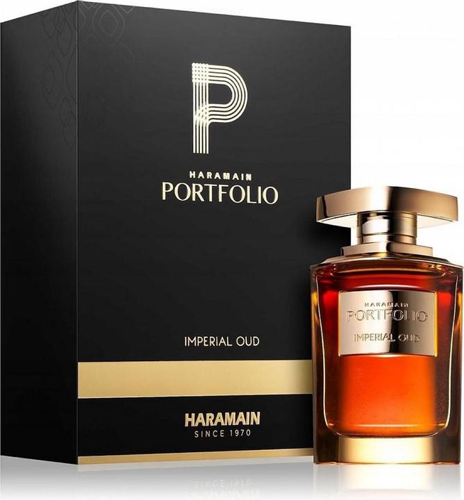 Actual product image Al Haramain Portfolio Imperial Oud (Eau de parfum, 75 ml)