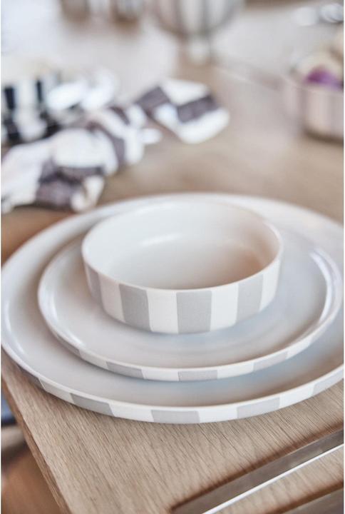 Immagine prodotto OYOY Living Ciotola decorativa Toppu Bowl Small Bianco/grigio (10 x 18 x 18 cm)