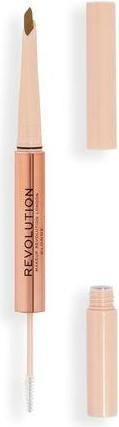 Produktbild Makeup Revolution Fluffy Brow Filter Duo Brow Pencil und Eyebrow Gel Bronde (Bronde)