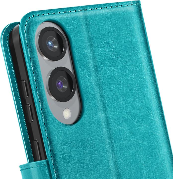 Produktbild Mayaxess VintageFlip Night Blue Series (Samsung Galaxy S25 Edge)