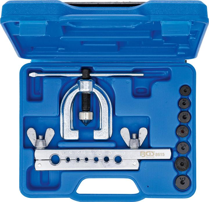 Actual product image BGS Press à collets doubles 9 pièces