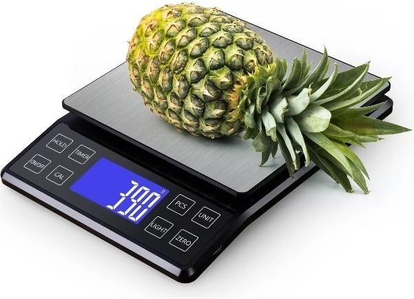 Image du produit Swissdetector Balance Multifonctions numérique rechargeable USB - Acier inoxydable - LCD - 1g/10g