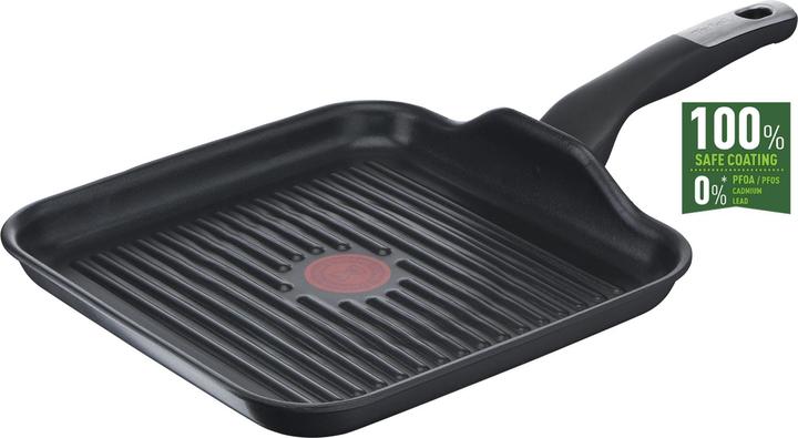 Tefal Unlimited Grillpan - 26 x 26 cm (26 cm, Poêle à grillades, Aluminium)