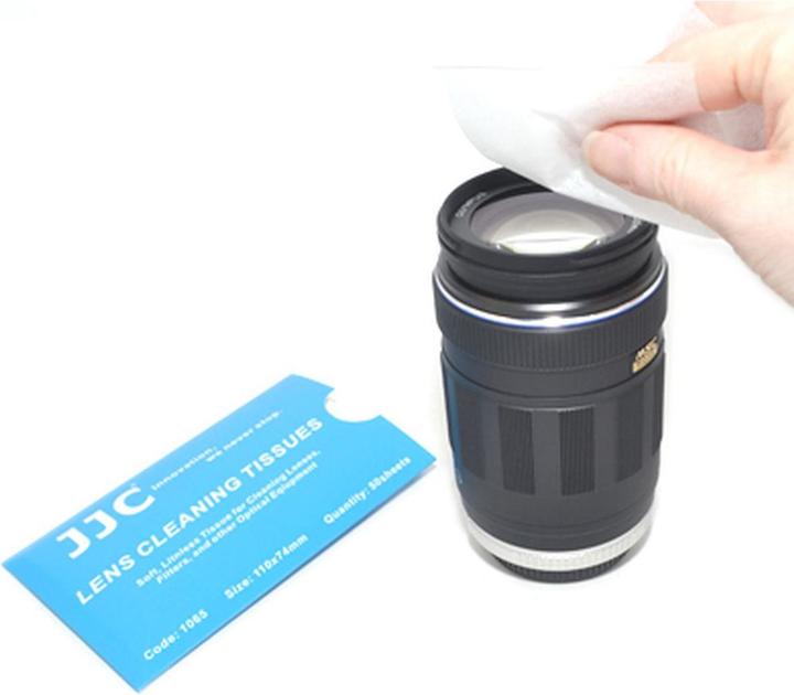 Actual product image JJC CL T2 Lens Cleaning Tissue 50 sheets of tissue/Poly Bag