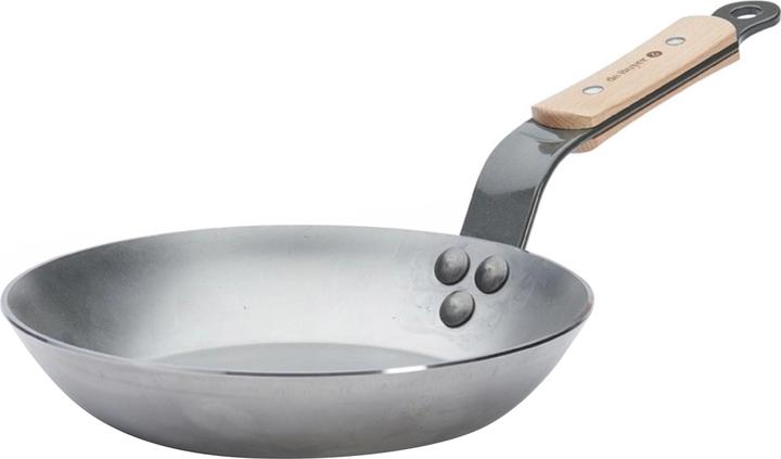 Produktbild de Buyer Runde Bratpfanne B Bois ø20cm (Bratpfanne, Edelstahl, 20 x 3.20 cm)