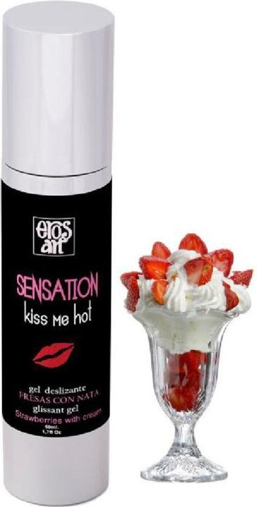 Produktbild Eros Art Eros Sensattion Nat?Rliches Schmiermittel Erdbeeren Mit Creme 50ml (50 ml)