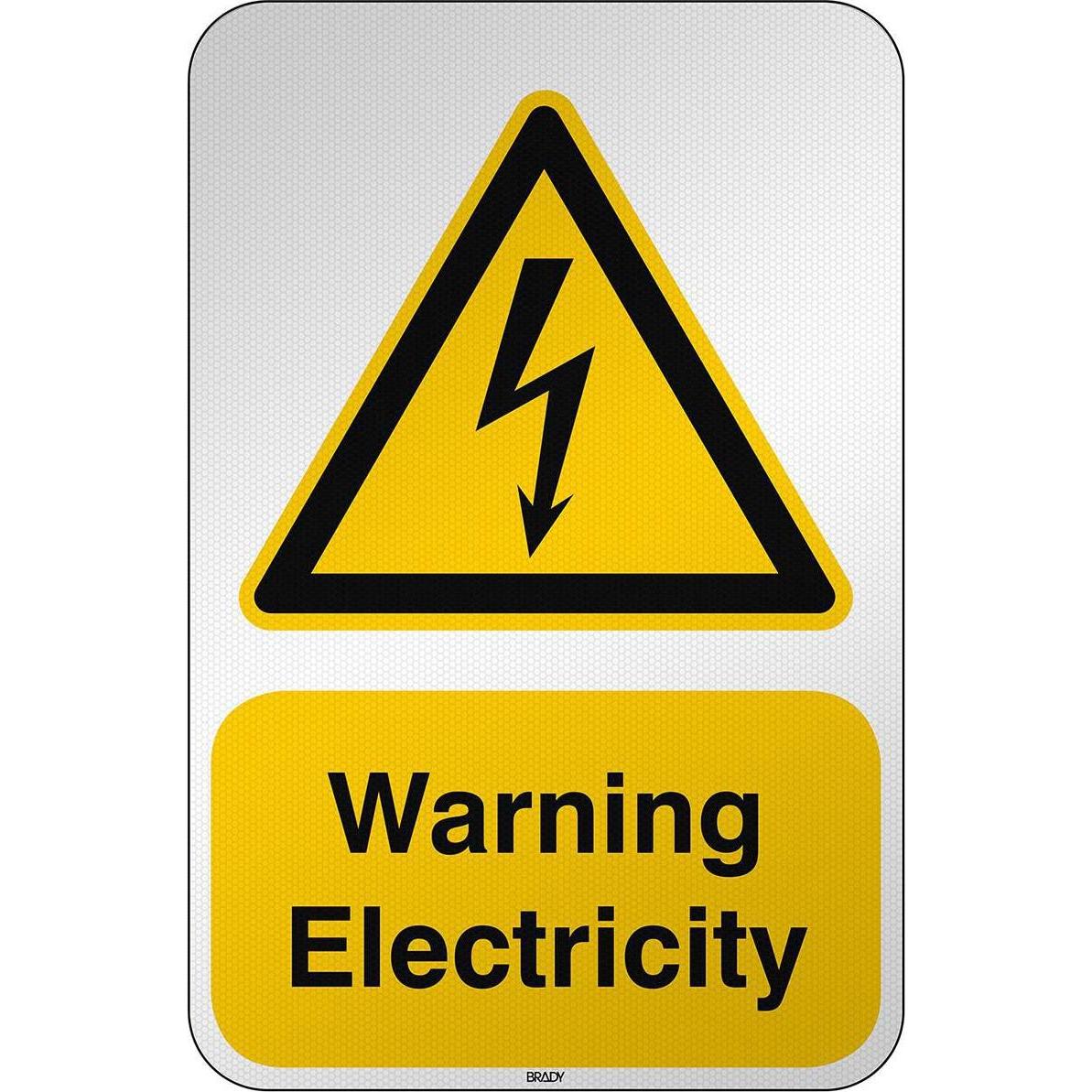 Brady, Sicherheitskennzeichnung, ISO Safety Sign Warning