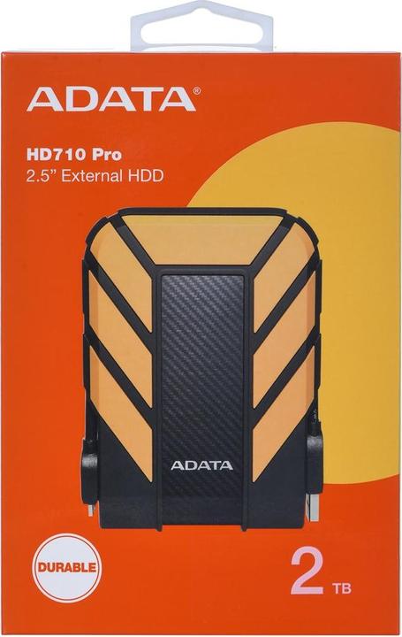 Immagine prodotto Adata HDD esterno HD710P Giallo 2TB USB 3.0 (2 TB)