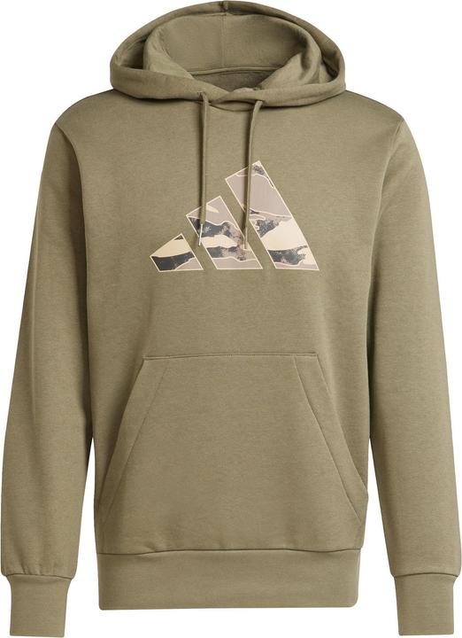Produktbild Adidas Herren-Sweatshirt in Camouflage-Olivgrün (XL)