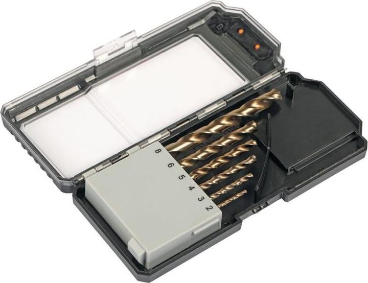 Immagine prodotto Kendo HSS-Co Spiralbohrer-Set Ø 2–8 (8 mm)