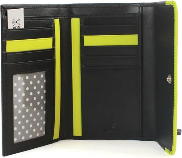 Immagine prodotto Eastern Counties Leather Portafoglio Nova in pelle con inserto a contrasto