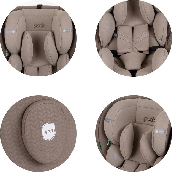 Actual product image Chipolino siège enfant i-Size Peak (Reboarder, ECE R129/i-Size Standard)