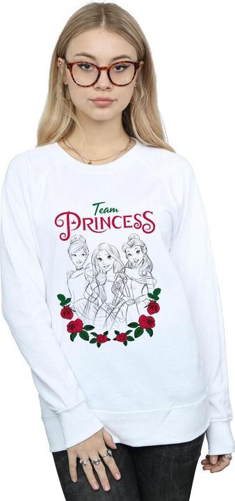 Actual product image Disney Princess Womens/Ladies Flower Team Sweatshirt (XXL)
