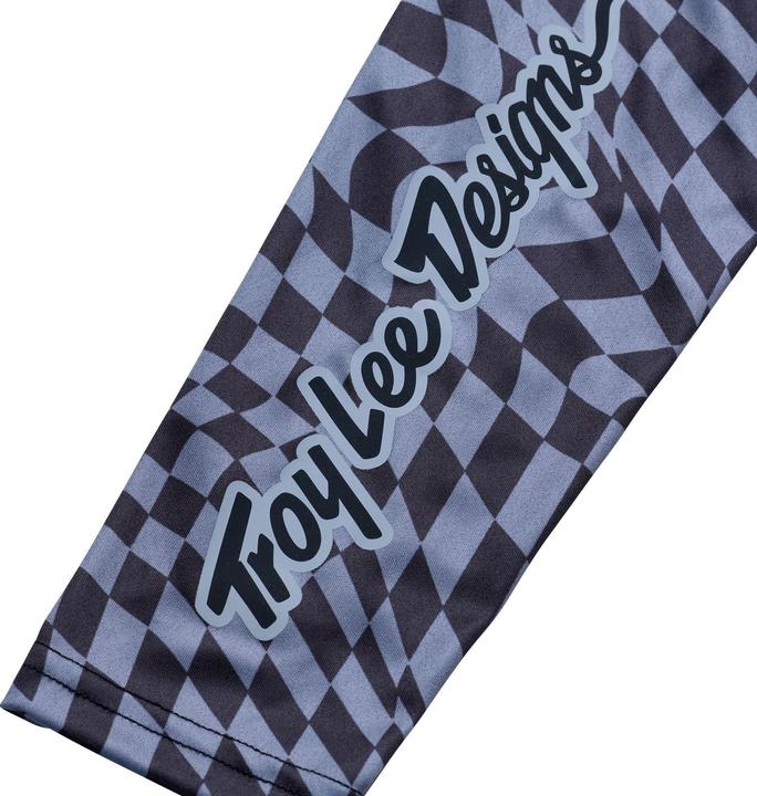 Produktbild Troy Lee Designs Womens Lilium LS Jersey, Twisted Checkers, black/gray, M (M)