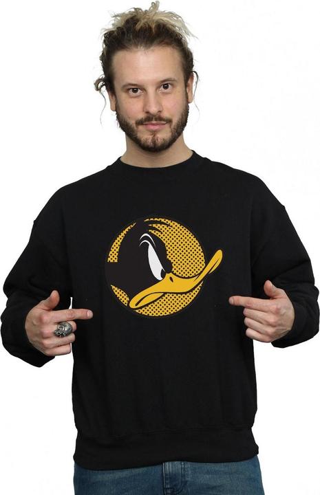 Immagine prodotto Looney Tunes Daffy Duck Dotted Profile Felpa Uomo (3XL)