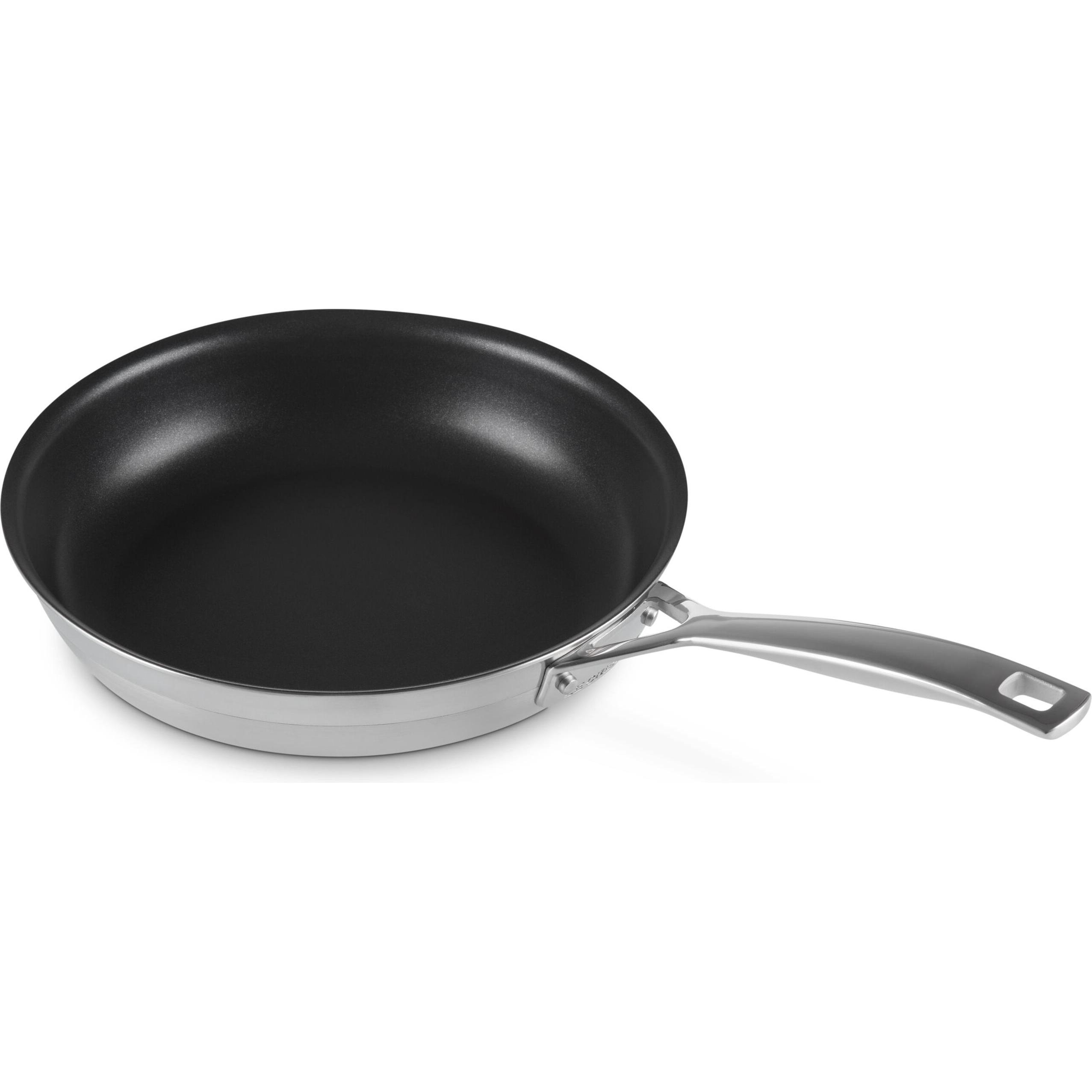 Le Creuset 3-Ply, Pfanne + Kochtopf, Silber