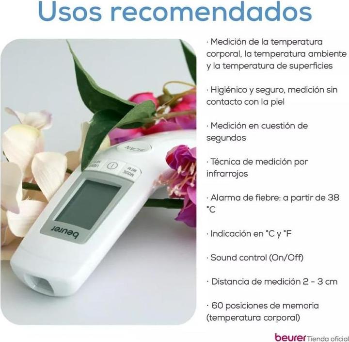 Actual product image Beurer FT 90 (Non-contact, Forehead)