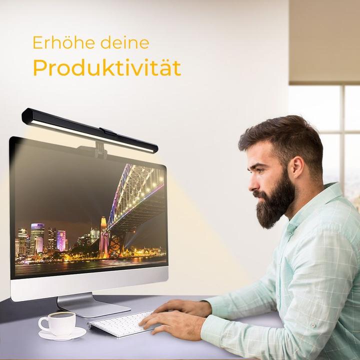 Image du produit Hermex Éclairage de l'écran Screenbar Éclairage du moniteur Éclairage du moniteur LED