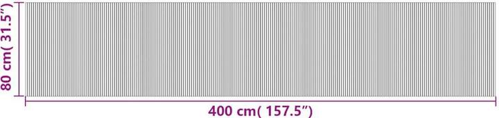 Produktbild vidaXL Teppich (400 x 80 cm)