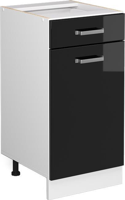 Schwarz Hochglanz, Weiss