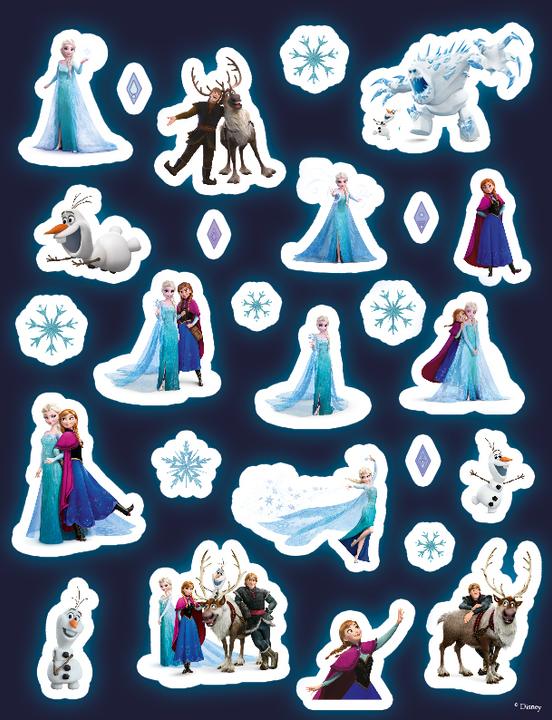 Actual product image Panini Disney Die Eiskönigin: Der grosse Glow-in-the-Dark-Stickerspass