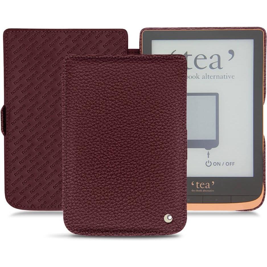 Noreve Lederschutzhülle horizontal (Touch HD Plus), Tablet Hülle, Violett