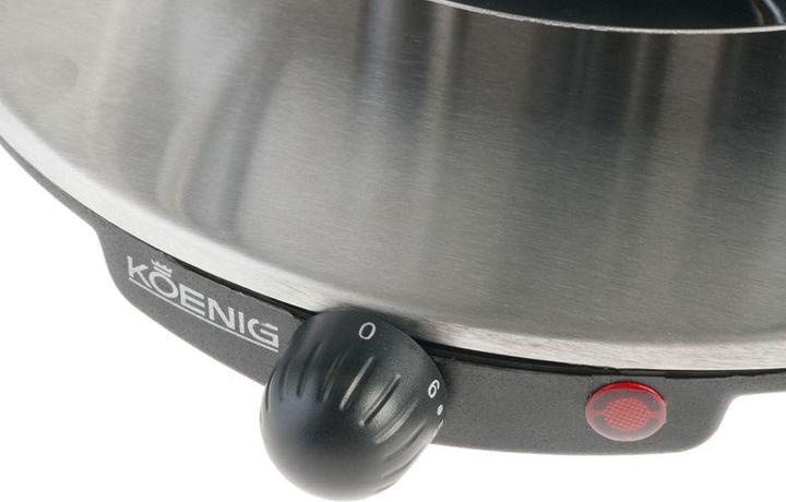 Image du produit Koenig 3 en 1 (Fondue au fromage, Fondue bourguignonne, Fondue chinoise)