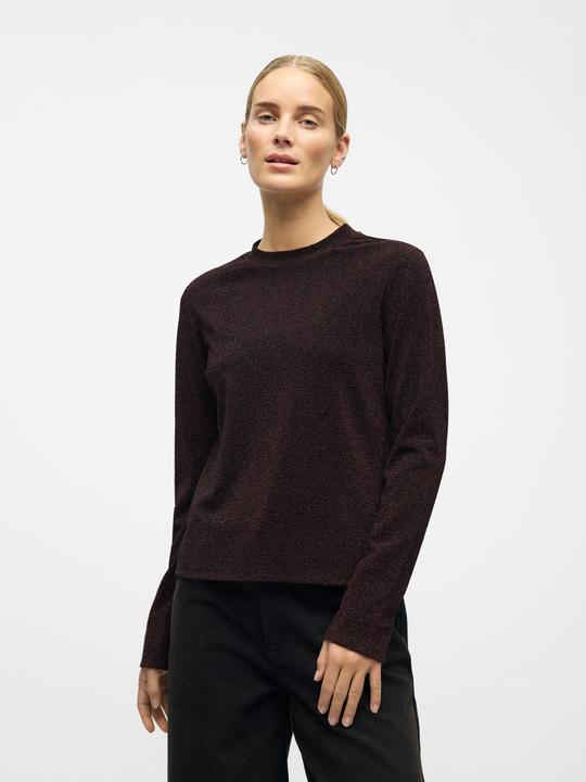 Immagine prodotto Object Glitzer Oberteil mit langen Ärmeln (S)