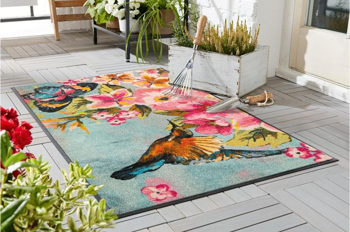 Actual product image Wash + Dry Bloomibri doormat 75 cm x 120 cm (75 x 120 cm)