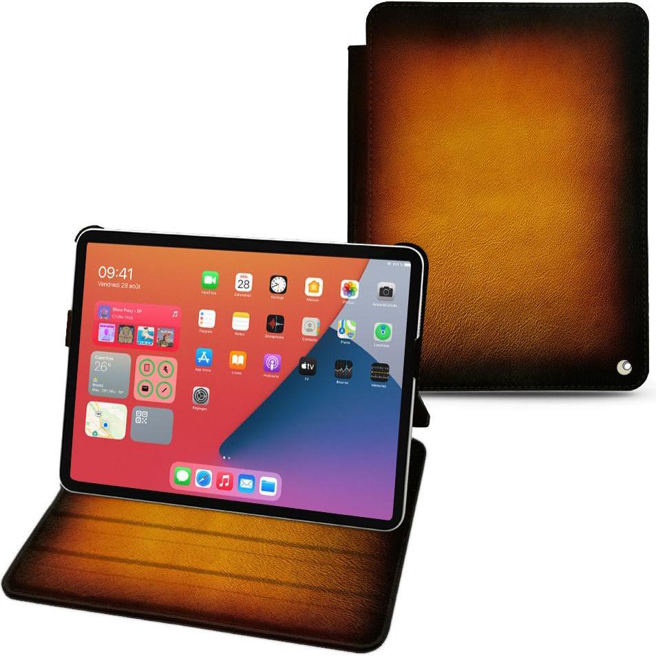 Noreve Lederschutzhülle horizontal (iPad mini 6), Tablet Hülle, Violett