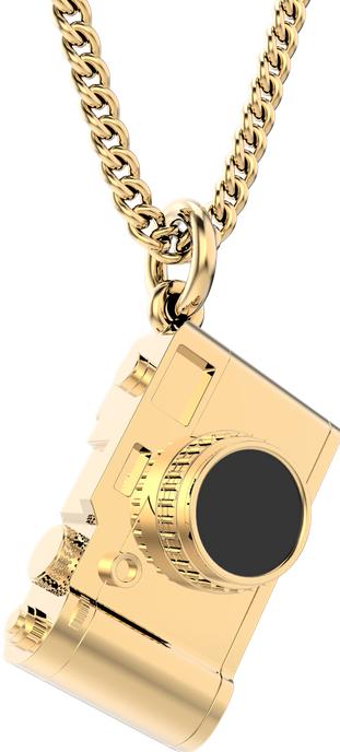 Produktbild MTM Camera Necklace (Messing, 18k Gold, 43 cm)