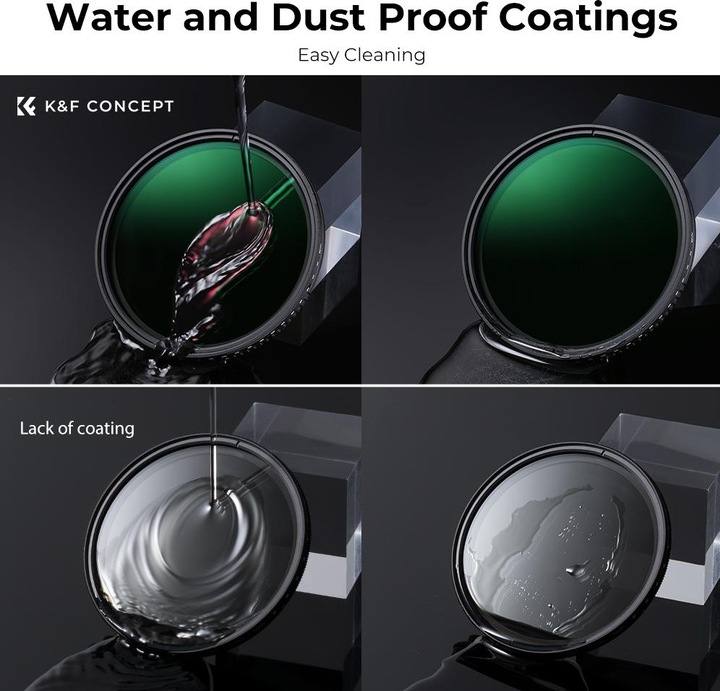 Actual product image K&F Concept Filter Slim 40.5 mm MV36 (40.50 mm, Neutral density filter)