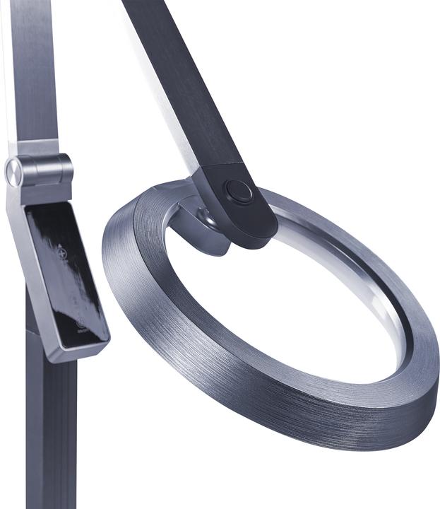 Image du produit Beliani Lampadaire gris foncé LED CARINA (760 lm)