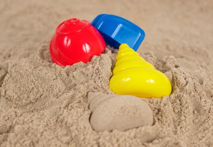 Actual product image Vedes Sand toy sand moulds ocean 4 pieces