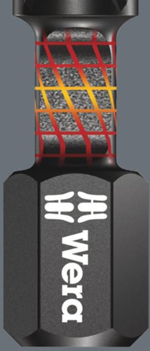 Productafbeelding Wera Torx-bit 1/4in TX20 x 25 mm (Zeskantbus TX)