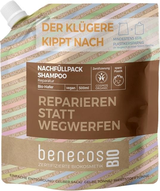 Produktbild Benecos NF Shampoo Hafer (500 ml, Flüssiges Shampoo)
