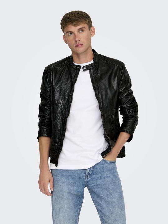 Produktbild Only & Sons Onslucius Leather Jacket Otw (L)